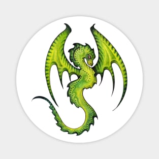 Majestic Amphiptere Dragon Winged Serpent Magnet